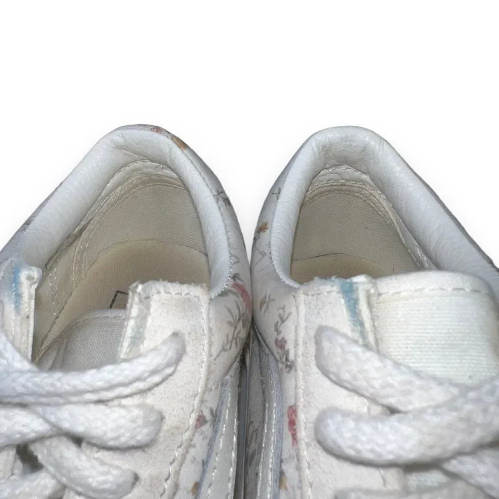 Vans Old Skool Vintage Floral Skate Shoes‎ Cream / Multicolor Women's 6